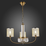Люстра EVOLUCE Ellisse SLE1119-303-03 цвет латунь-4