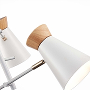 Люстра EVOLUCE Alfeo SLE1252-502-03 цвет плафона/подвески Белый, Красный, цвет арматуры Белый, Золото-4