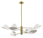 Люстра на штанге EVOLUCE Norbi SLE1253-353-06 цвет латунь