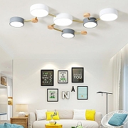 Люстра Imperiumloft SOLEN SOLEN01 цвет плафона/подвески Белый, Серый, цвет арматуры Бежевый-1