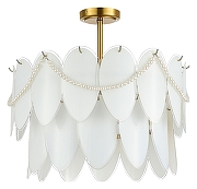 Люстра на штанге EVOLUCE Roomi SLE1651-203-09 цвет золото