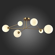 Люстра EVOLUCE Fantini SLE2211-302-06 цвет латунь-4