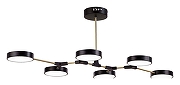 Люстра на штанге EVOLUCE Monta SLE6004-402-06 цвет черный-2