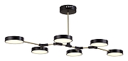 Люстра на штанге EVOLUCE Monta SLE6004-402-06 цвет черный-3