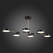 Люстра на штанге EVOLUCE Monta SLE6004-402-06 цвет плафона/подвески Белый, Черный, цвет арматуры Черный-5