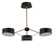 Люстра на штанге EVOLUCE Valle SLE6005-402-03 цвет черный