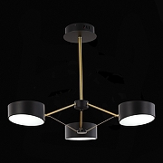 Люстра на штанге EVOLUCE Valle SLE6005-402-03 цвет черный-2