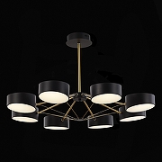 Люстра на штанге EVOLUCE Valle SLE6005-402-08 цвет черный-4