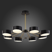 Люстра на штанге EVOLUCE Valle SLE6005-402-08 цвет черный-5