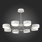 Люстра на штанге EVOLUCE Valle SLE6005-502-08 цвет плафона/подвески Белый, цвет арматуры Белый-5