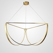 Люстра Imperiumloft SOLANA LIGHT solana-light01 цвет плафона/подвески Белый, цвет арматуры Золото