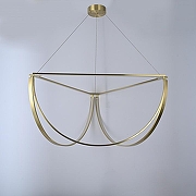Люстра Imperiumloft SOLANA LIGHT solana-light01 цвет плафона/подвески Белый, цвет арматуры Золото-1