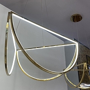 Люстра Imperiumloft SOLANA LIGHT solana-light01 цвет плафона/подвески Белый, цвет арматуры Золото-2