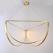Люстра Imperiumloft SOLANA LIGHT solana-light01 цвет плафона/подвески Белый, цвет арматуры Золото-3