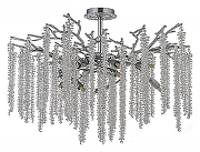 Люстра на штанге Dio D’Arte Tavenna Tavenna H 1.3.76.100 N цвет плафона/подвески Прозрачный, цвет арматуры Никель