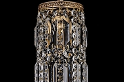 Люстра на штанге Arti Lampadari Stella Gold Stella E 1.3.10.101 G цвет плафона/подвески Прозрачный, цвет арматуры Золото-2