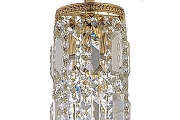Люстра на штанге Arti Lampadari Stella Gold Stella E 1.3.10.101 G цвет плафона/подвески Прозрачный, цвет арматуры Золото-3