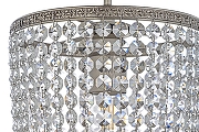 Люстра на штанге Arti Lampadari Stella Nickel Stella E 1.3.20.101 N цвет плафона/подвески Прозрачный, цвет арматуры Никель-2