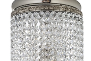 Люстра Arti Lampadari Stella Nickel Stella E 1.3.20.505 N цвет плафона/подвески Прозрачный, цвет арматуры Никель-3