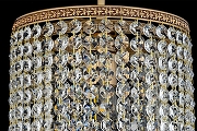 Люстра на штанге Arti Lampadari Stella Gold Stella E 1.5.20.101 G цвет плафона/подвески Прозрачный, цвет арматуры Золото-2