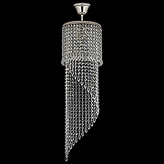 Люстра на штанге Arti Lampadari Stella Nickel Stella E 1.5.20.101 N цвет плафона/подвески Прозрачный, цвет арматуры Никель-1