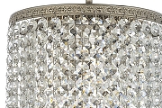 Люстра на штанге Arti Lampadari Stella Nickel Stella E 1.5.20.101 N цвет плафона/подвески Прозрачный, цвет арматуры Никель-2