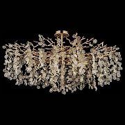 Люстра на штанге Dio D’Arte Tavenna Gold Tavenna H 1.3.100.102 G цвет плафона/подвески Прозрачный, цвет арматуры Золото-1