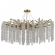 Люстра Dio D’Arte Tavenna Tavenna H 1.5.100.100 A цвет плафона/подвески Прозрачный, цвет арматуры Бронза-1