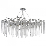 Люстра Dio D’Arte Tavenna Nickel Tavenna H 1.5.100.101 N цвет плафона/подвески Прозрачный, цвет арматуры Никель-1