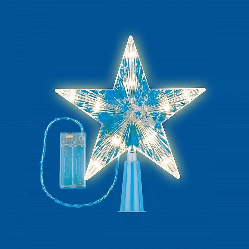 Верхушка на елку Uniel Звезда-2 UL-00005761 