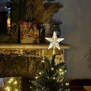 Верхушка на елку Uniel Звезда-2 UL-00005761 цвет арматуры Прозрачный-5