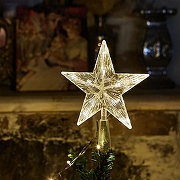 Верхушка на елку Uniel Звезда-2 UL-00005761 цвет арматуры Прозрачный-7