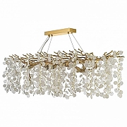 Люстра Dio D’Arte Tavenna Tavenna H 1.5.120x40.103 G цвет плафона/подвески Прозрачный, цвет арматуры Золото-1