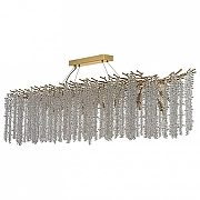 Люстра Dio D’Arte Tavenna Tavenna H 1.5.150x48.100 G цвет плафона/подвески Прозрачный, цвет арматуры Золото-1