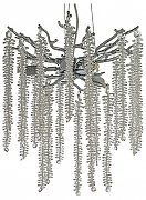 Люстра Dio D’Arte Tavenna Nickel Tavenna H 1.5.32.100 N цвет плафона/подвески Прозрачный, цвет арматуры Никель