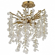 Люстра Dio D’Arte Tavenna Antigue Tavenna H 1.5.32.102 A цвет плафона/подвески Прозрачный, цвет арматуры Золото