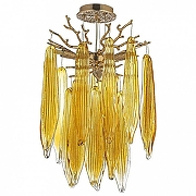 Люстра Dio D’Arte Tavenna Tavenna H 1.5.32.124 G цвет плафона/подвески Желтый, цвет арматуры Золото-1