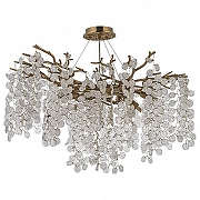 Люстра Dio D’Arte Tavenna Tavenna H 1.5.76.102 A цвет плафона/подвески Прозрачный, цвет арматуры Бронза-1