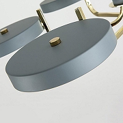 Люстра Imperiumloft TAVIS TAVIS01 цвет плафона/подвески Белый, цвет арматуры Серый-2