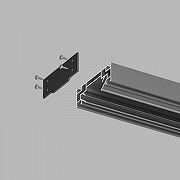 Заглушка для профиля Denkirs TR3000 TR3060-AL цвет серый-2