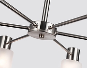 Люстра на штанге Ambrella Light TRADITIONAL TR9572 цвет плафона/подвески Белый, цвет арматуры Хром-4