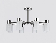 Люстра на штанге Ambrella Light TRADITIONAL TR9575 цвет плафона/подвески Белый, цвет арматуры Хром-2