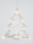 Ель световая Uniel Ёлочка UL-00007254 цвет арматуры Прозрачный-1