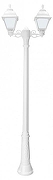 Фонарный столб Fumagalli Cefa U23.156.S20.WYF1R цвет плафона/подвески Белый, Прозрачный, цвет арматуры Белый