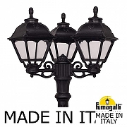 Фонарный столб Fumagalli Cefa U23.156.S30.AXF1R цвет плафона/подвески Прозрачный, цвет арматуры Черный-1