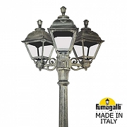 Фонарный столб Fumagalli Cefa U23.156.S30.BXF1R цвет плафона/подвески Прозрачный, цвет арматуры Бронза-1