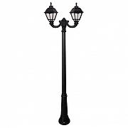 Фонарный столб Fumagalli Cefa U23.157.R20.AXF1R цвет плафона/подвески Прозрачный, цвет арматуры Черный
