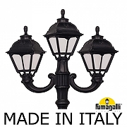 Фонарный столб Fumagalli Cefa U23.157.R21.AXF1R цвет плафона/подвески Прозрачный, цвет арматуры Черный-1