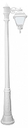 Фонарный столб Fumagalli Cefa U23.157.S10.WYF1R цвет плафона/подвески Белый, Прозрачный, цвет арматуры Белый
