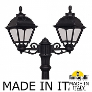 Фонарный столб Fumagalli Cefa U23.157.S20.AXF1R цвет плафона/подвески Прозрачный, цвет арматуры Черный-1